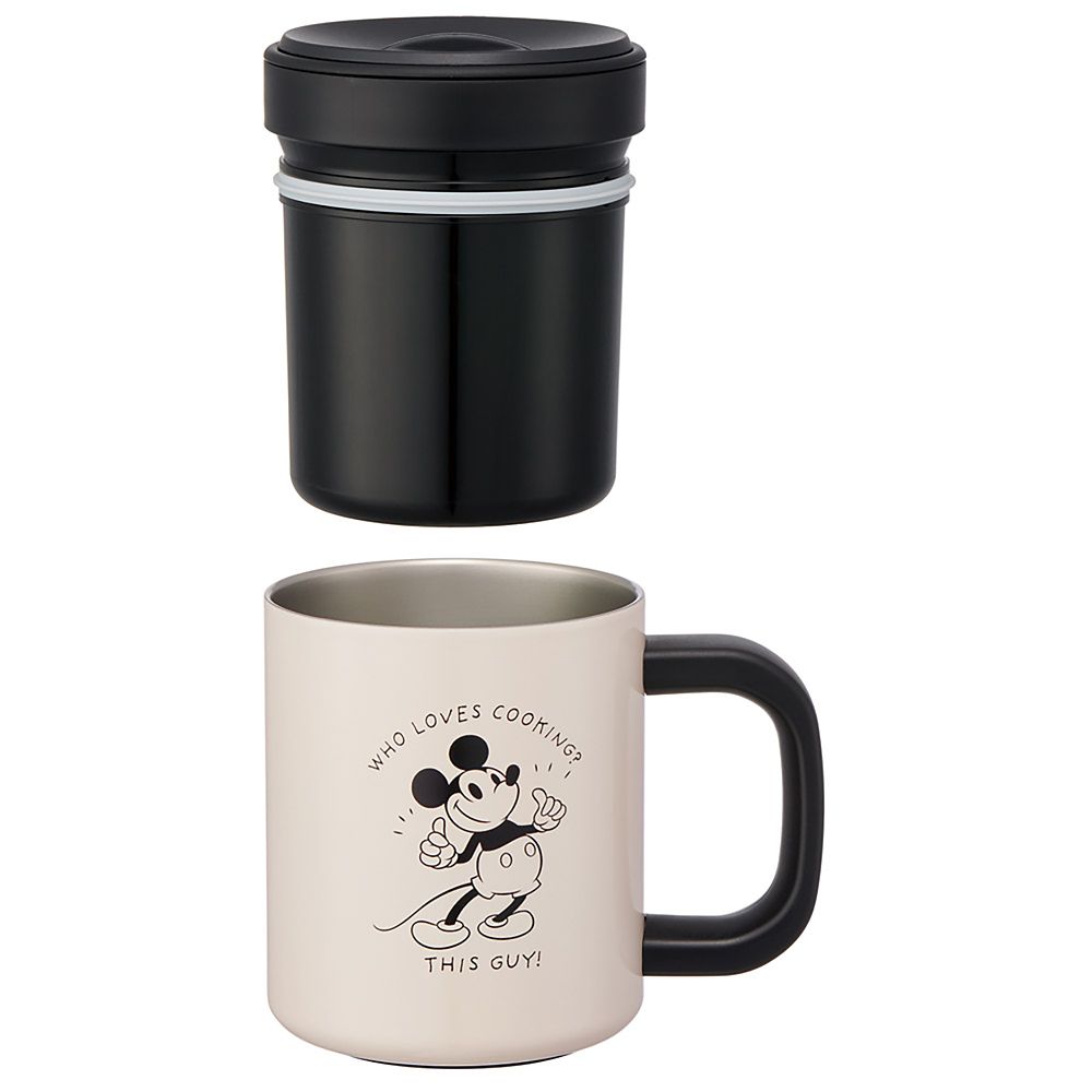 スケーター　インナーカップ付マグ  ミッキーマウス／STMG4NI_668258