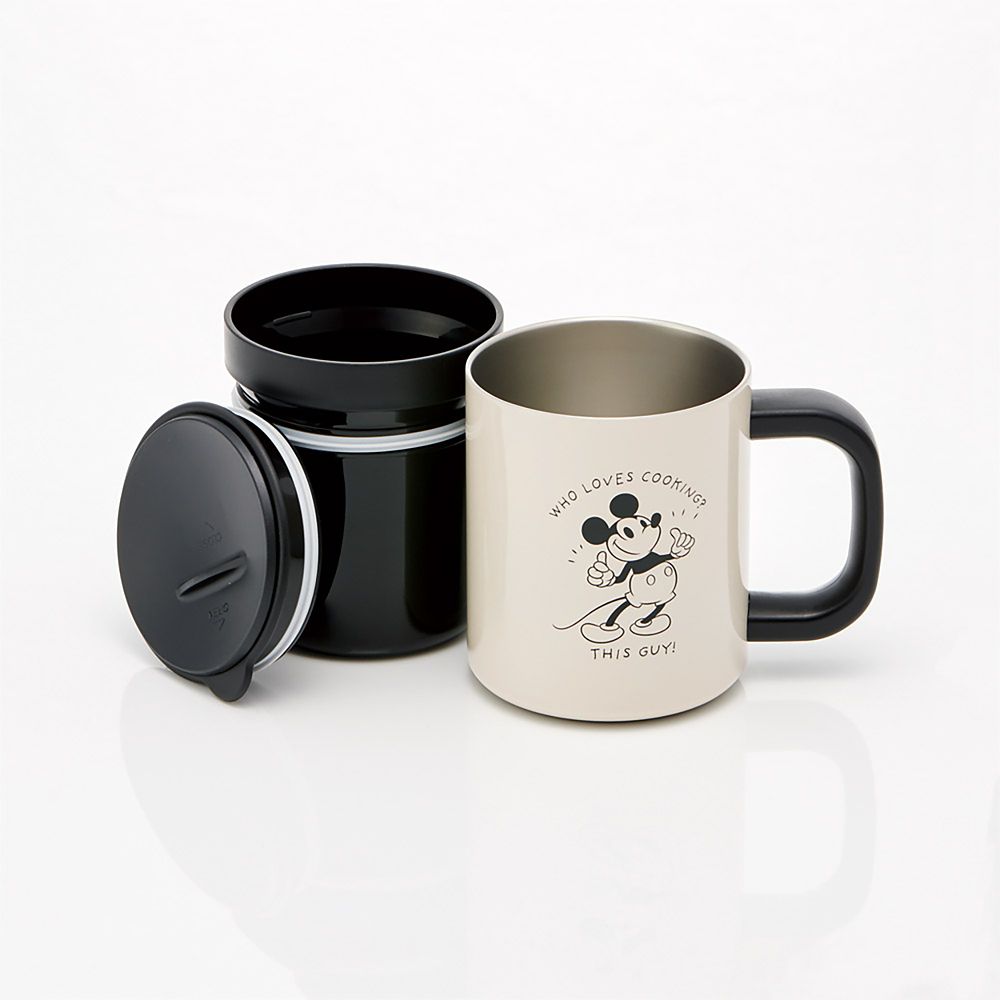 スケーター　インナーカップ付マグ  ミッキーマウス／STMG4NI_668258