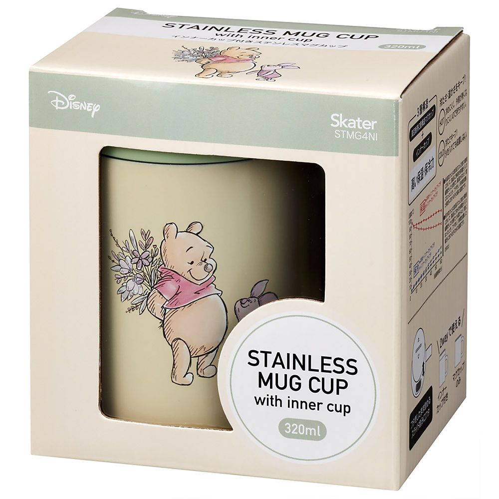 スケーター　インナーカップ付マグ  くまのプーさん／STMG4NI_668265