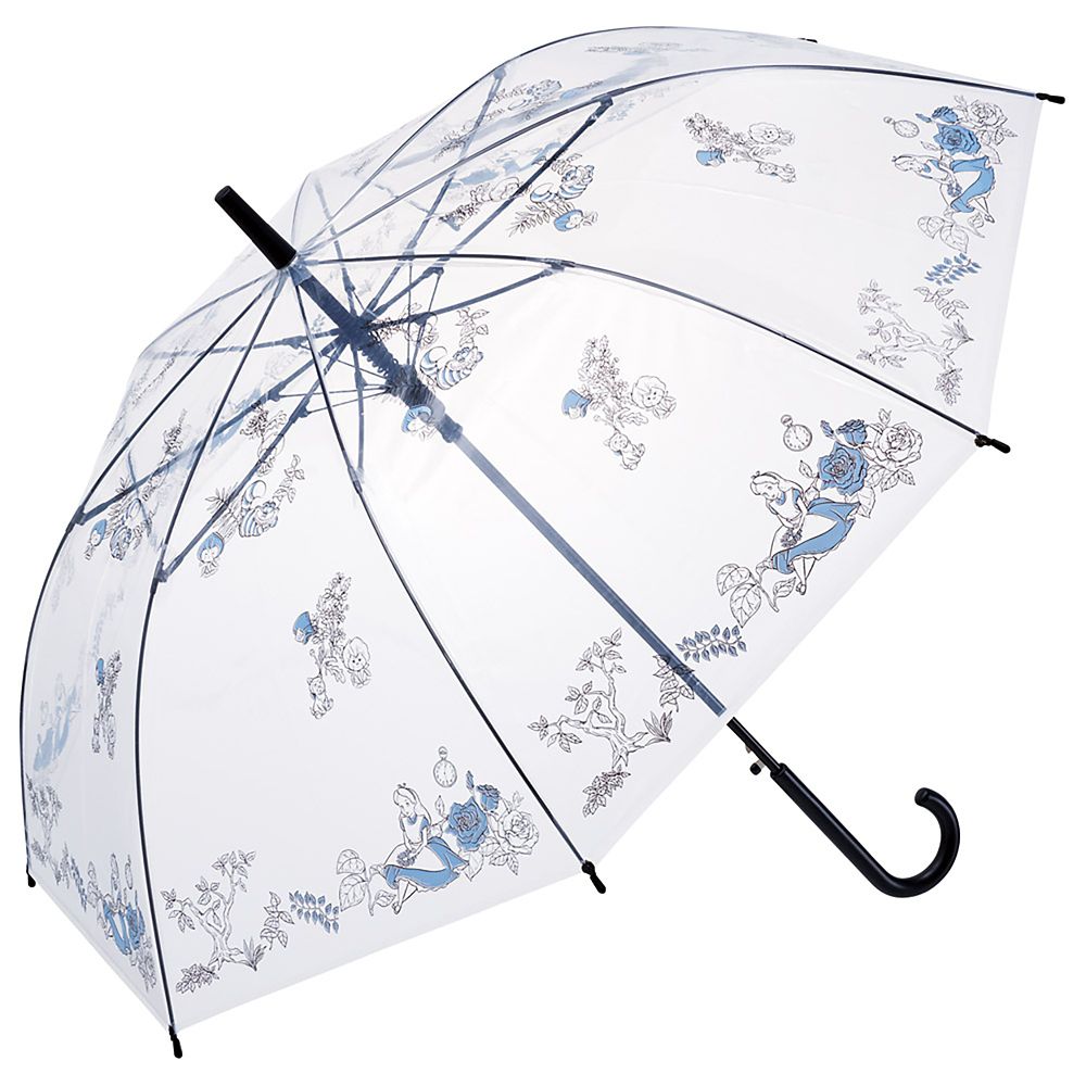 長傘 ビニール傘 大人用 60cm 不思議の国のアリス スケーター_UBV4_67053