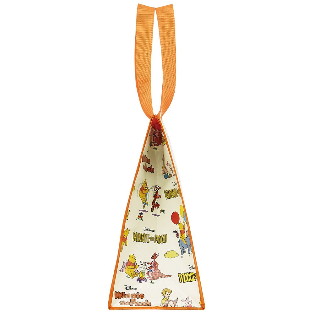 スケーター　レジャーシート生地バッグＭ  レトロ　くまのプーさん／KVB2_672910