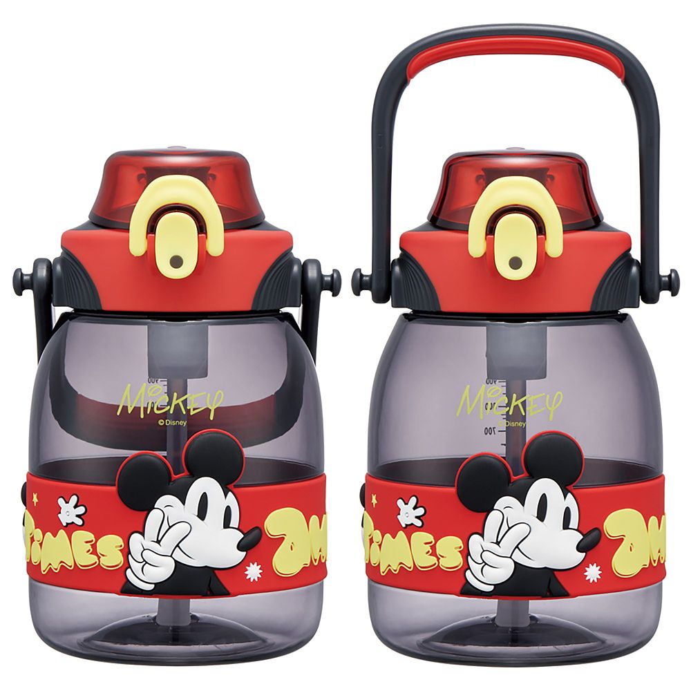 スケーター　ストローホッパーボトル  ミッキーマウス／PSHP12_673528