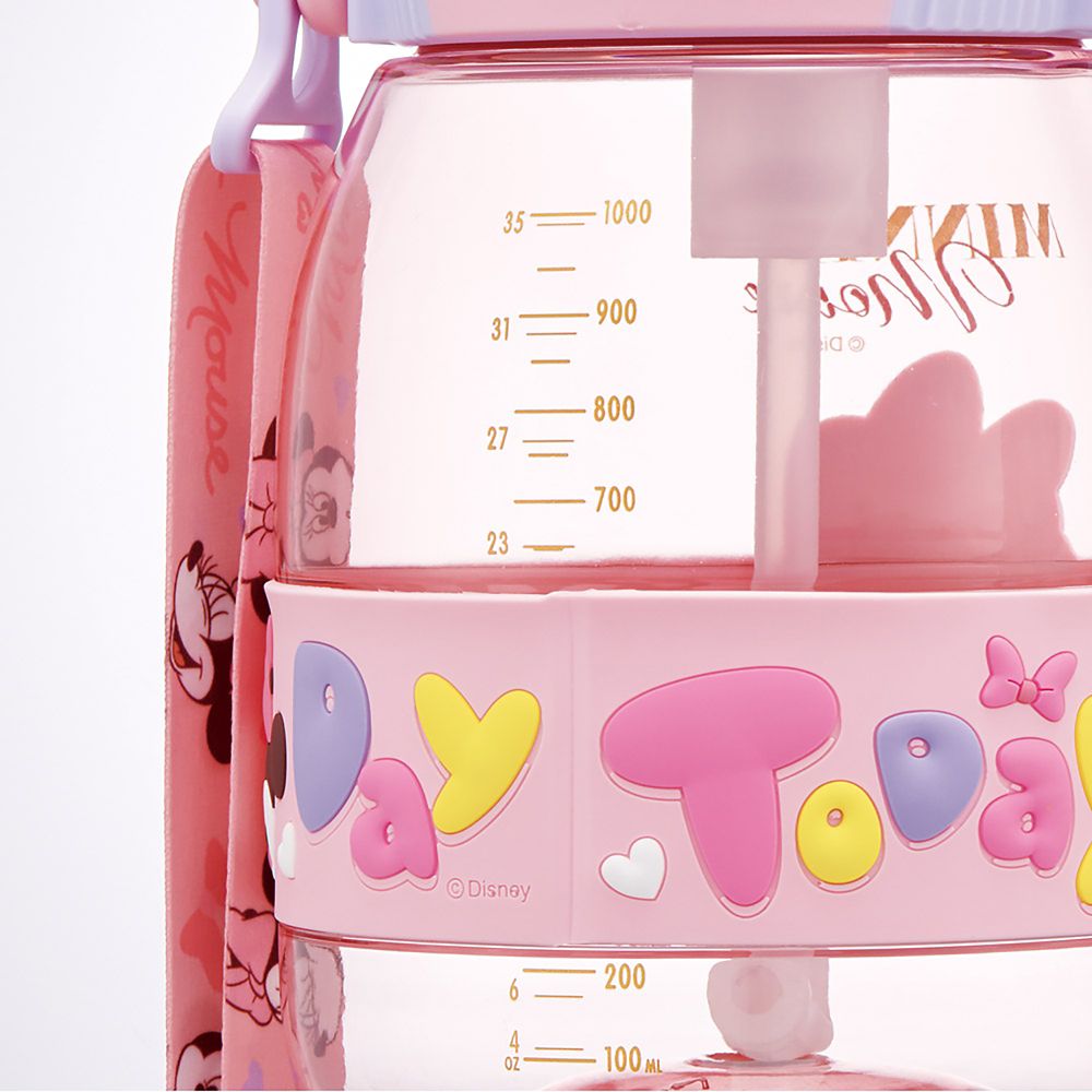 スケーター　ストローホッパーボトル  ミニーマウス／PSHP12_673535