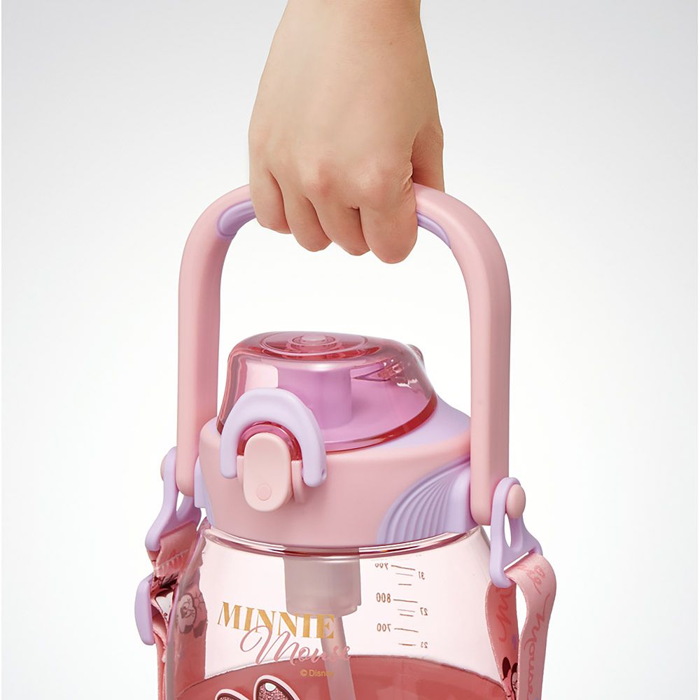 スケーター　ストローホッパーボトル  ミニーマウス／PSHP12_673535