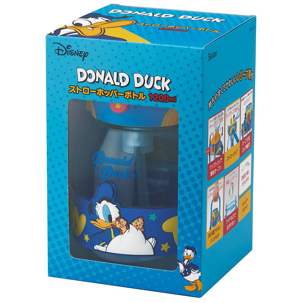 スケーター　ストローホッパーボトル  ドナルドダック／PSHP12_673542