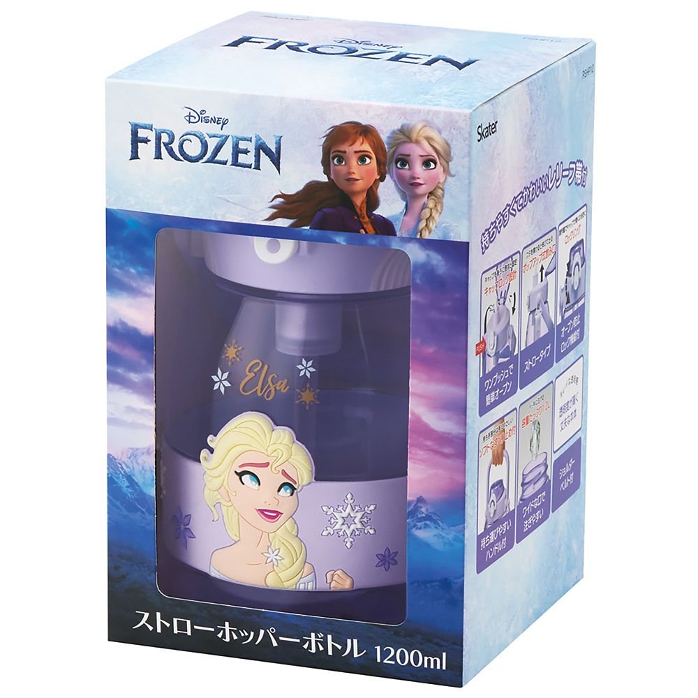 スケーター　ストローホッパーボトル  エルサ／PSHP12_673559