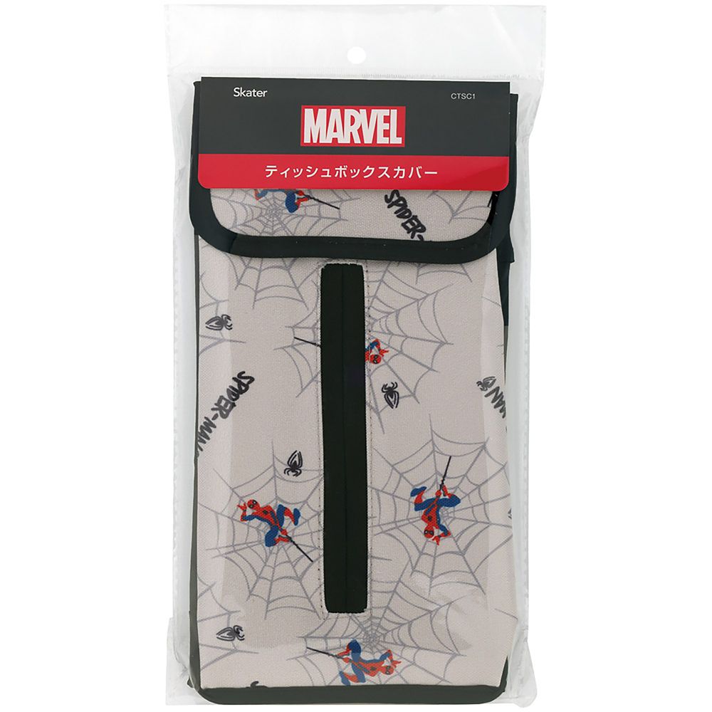 スケーター　ティッシュボックスカバー  スパイダーマン／CTSC1_673863