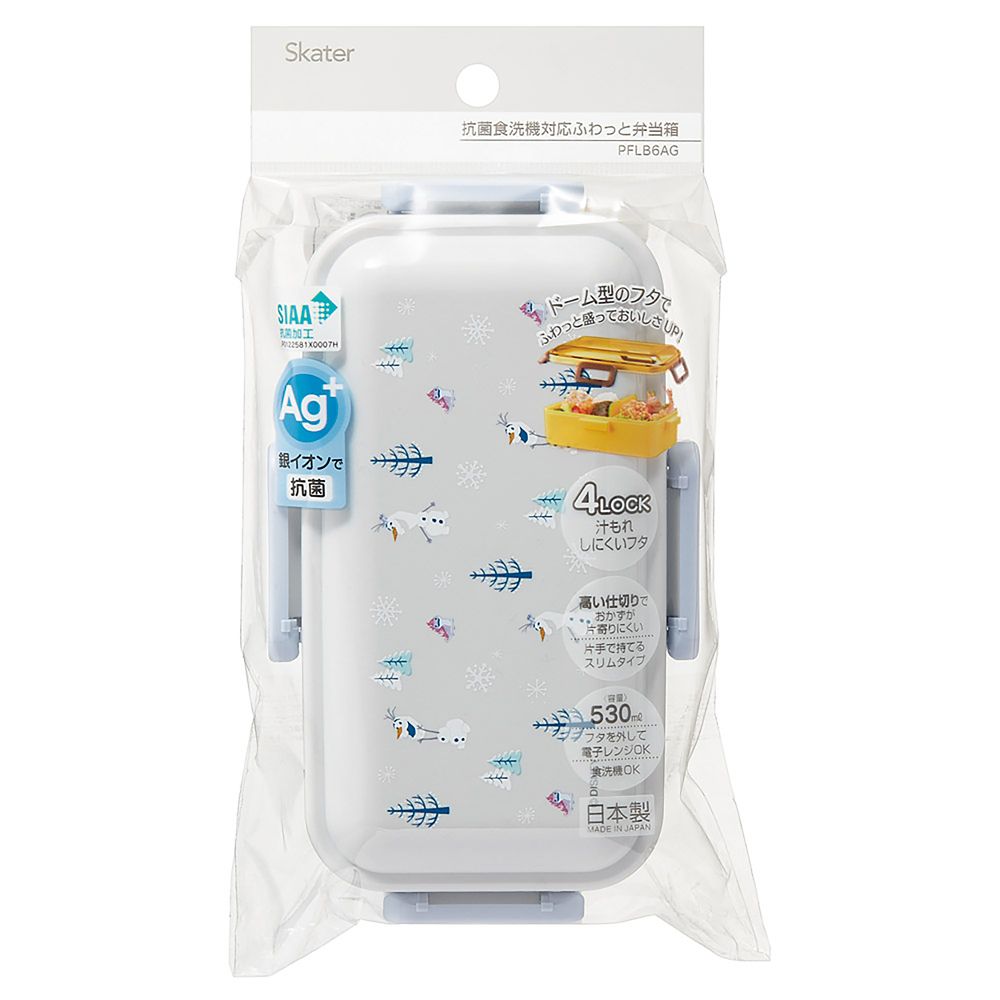 スケーター　抗菌ふわっと弁当箱  オラフ／PFLB6AG_677632