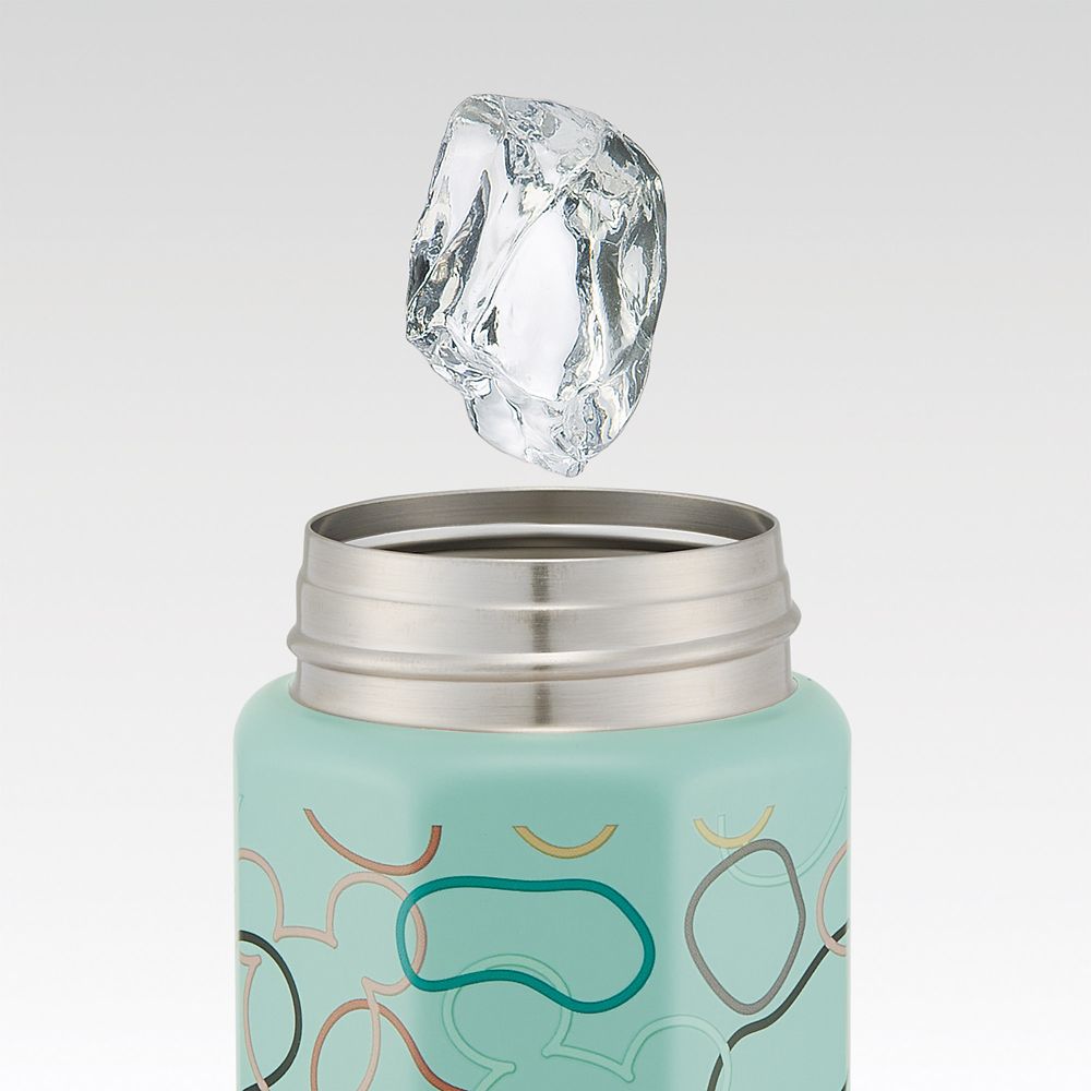 スケーター　八角ステンレスボトル５００ｍｌ  ミッキーマウス　モスグリーン／STO5_680601