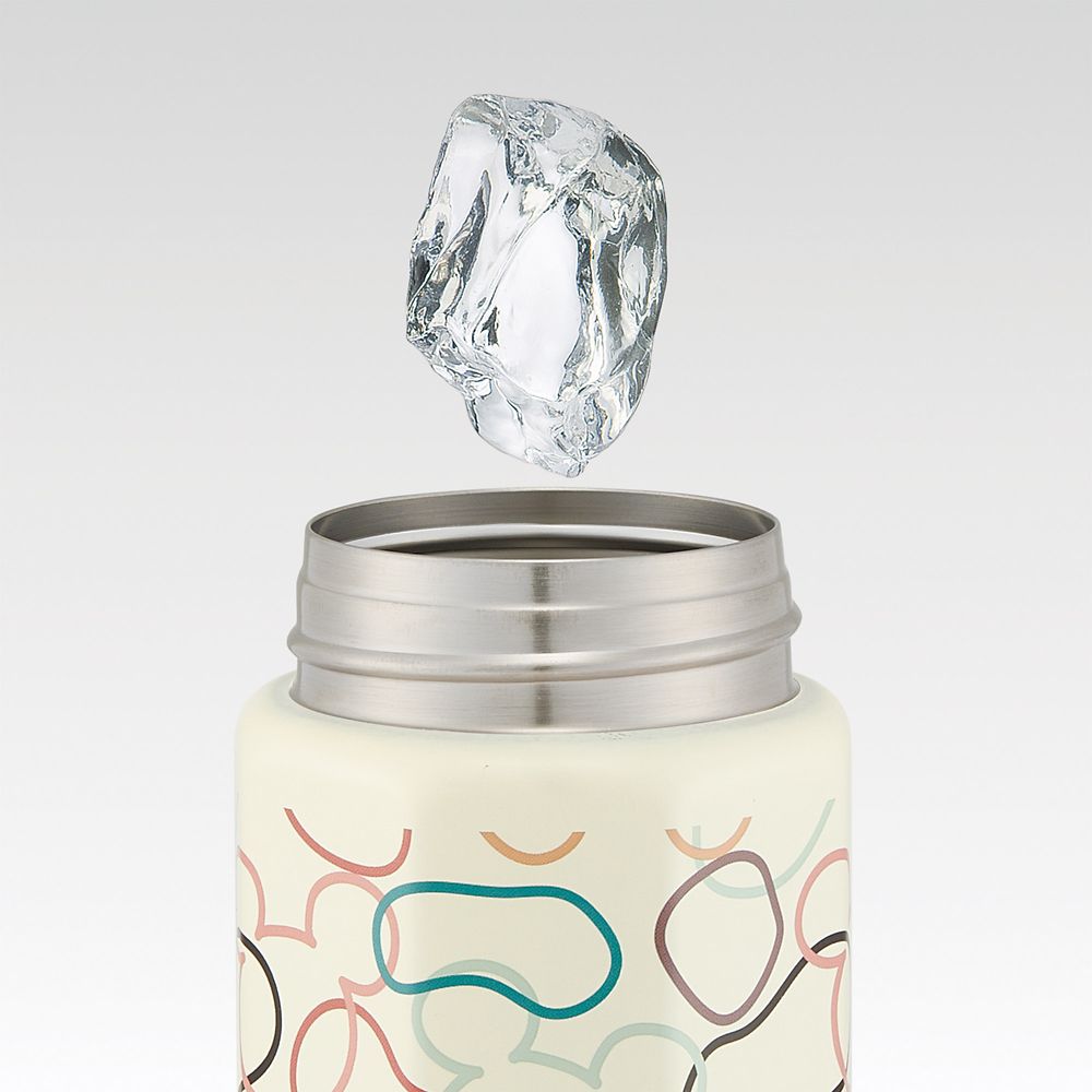 スケーター　八角ステンレスボトル５００ｍｌ  ミッキーマウス　アイボリー／STO5_680618