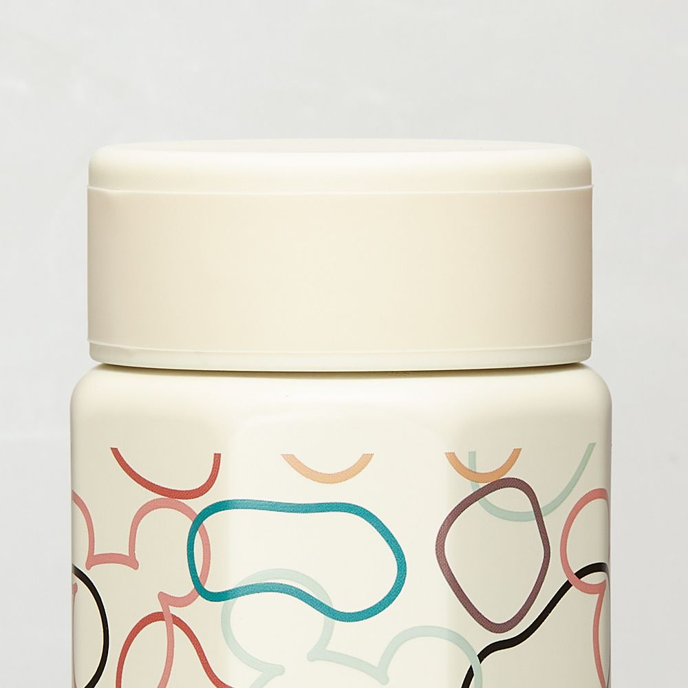 スケーター　八角ステンレスボトル５００ｍｌ  ミッキーマウス　アイボリー／STO5_680618