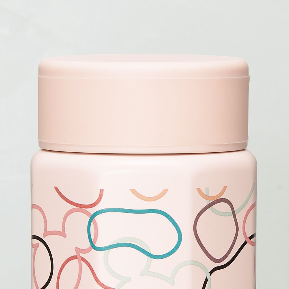 スケーター　八角ステンレスボトル５００ｍｌ  ミッキーマウス　モスピンク／STO5_680625