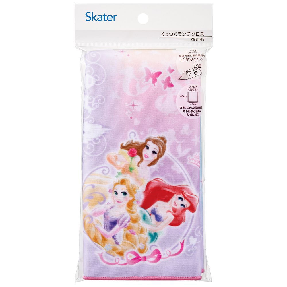 スケーター　くっつくランチクロス  プリンセス／KBST43_681943