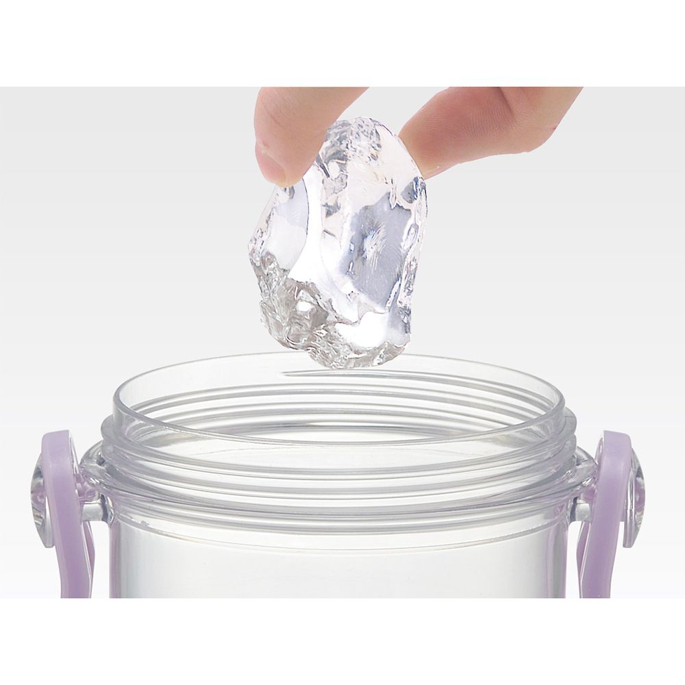 スケーター　食洗機対応プラクリアボトル  プリンセスシルエット／PSB5TR_686122