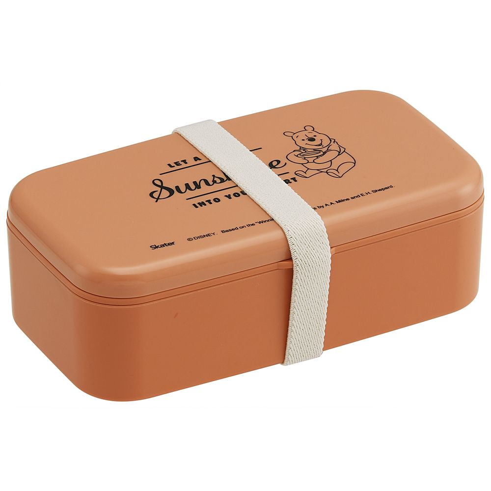 スケーター　箸付ランチボックス  くまのプーさん／PLB6HB_686986