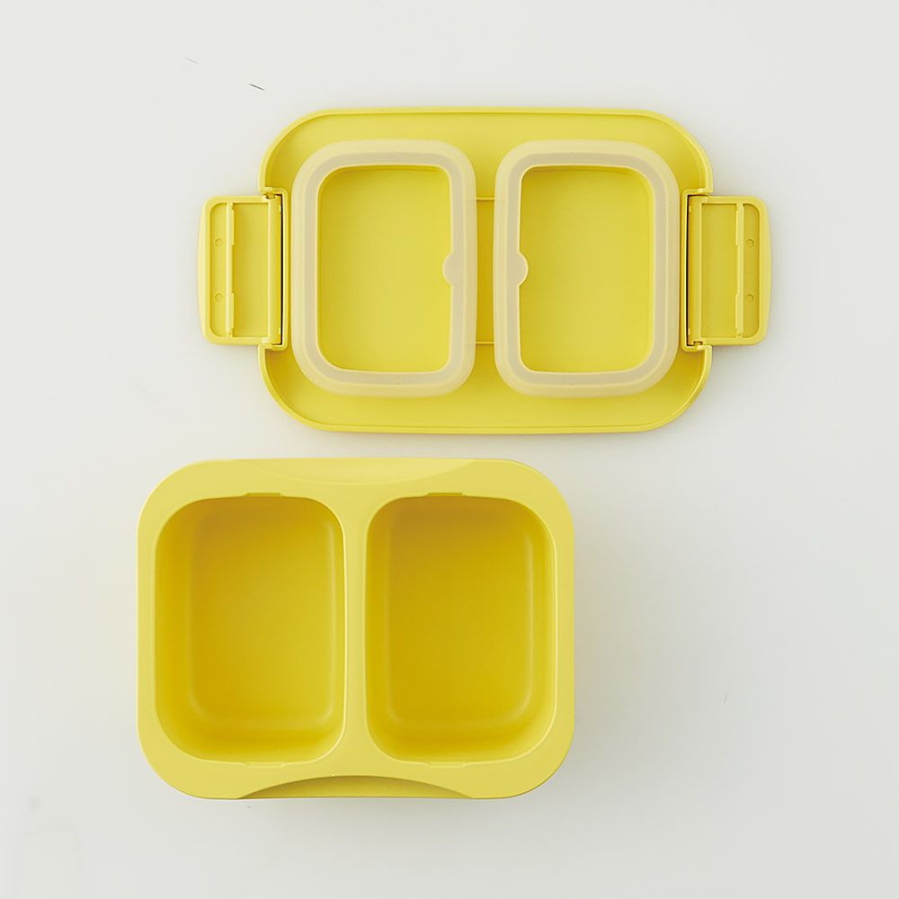 スケーター(Skater) 弁当箱 抗菌 セパレート型 タイト ランチボックス 1段 500ml 食洗機対応 レンジ対応 日本製 くまのプーさん PTLBS5AG_68699