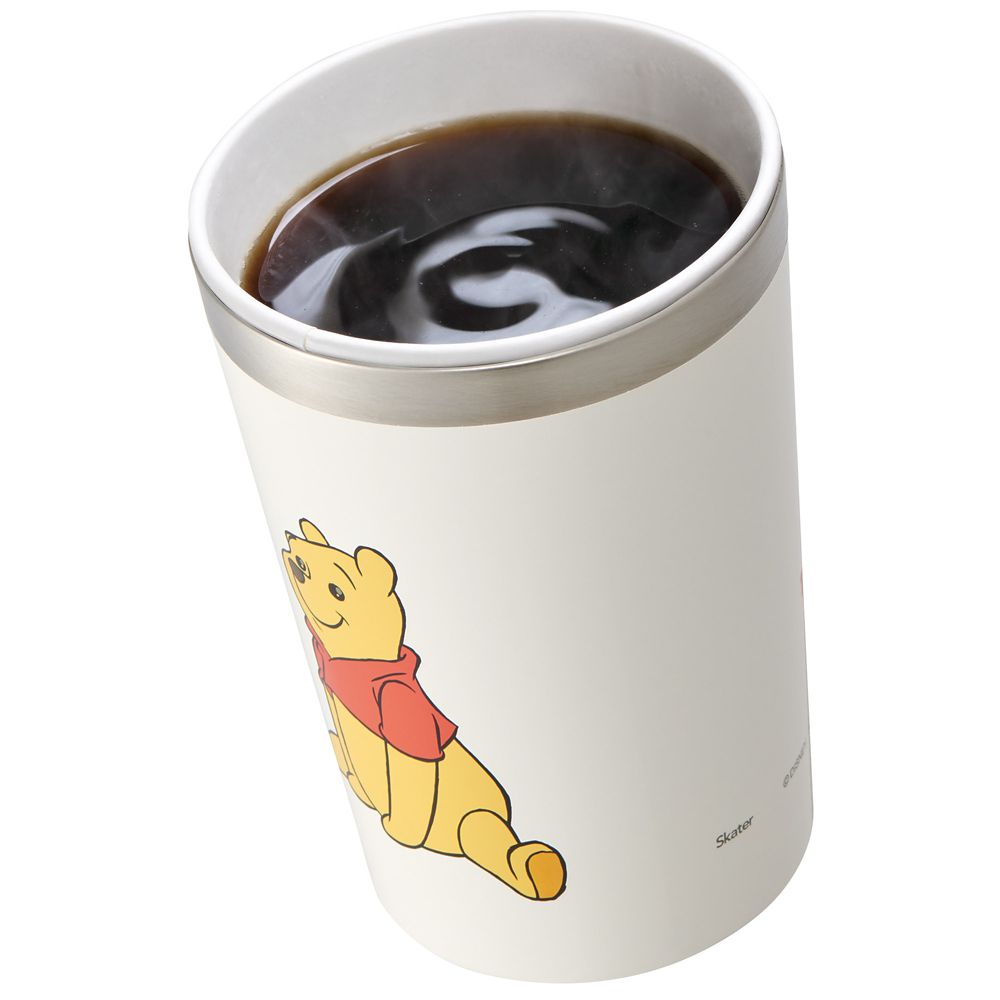スケーター　コンビニコーヒータンブラーＭ  くまのプーさん ファニーフェイス／STCV2_687372