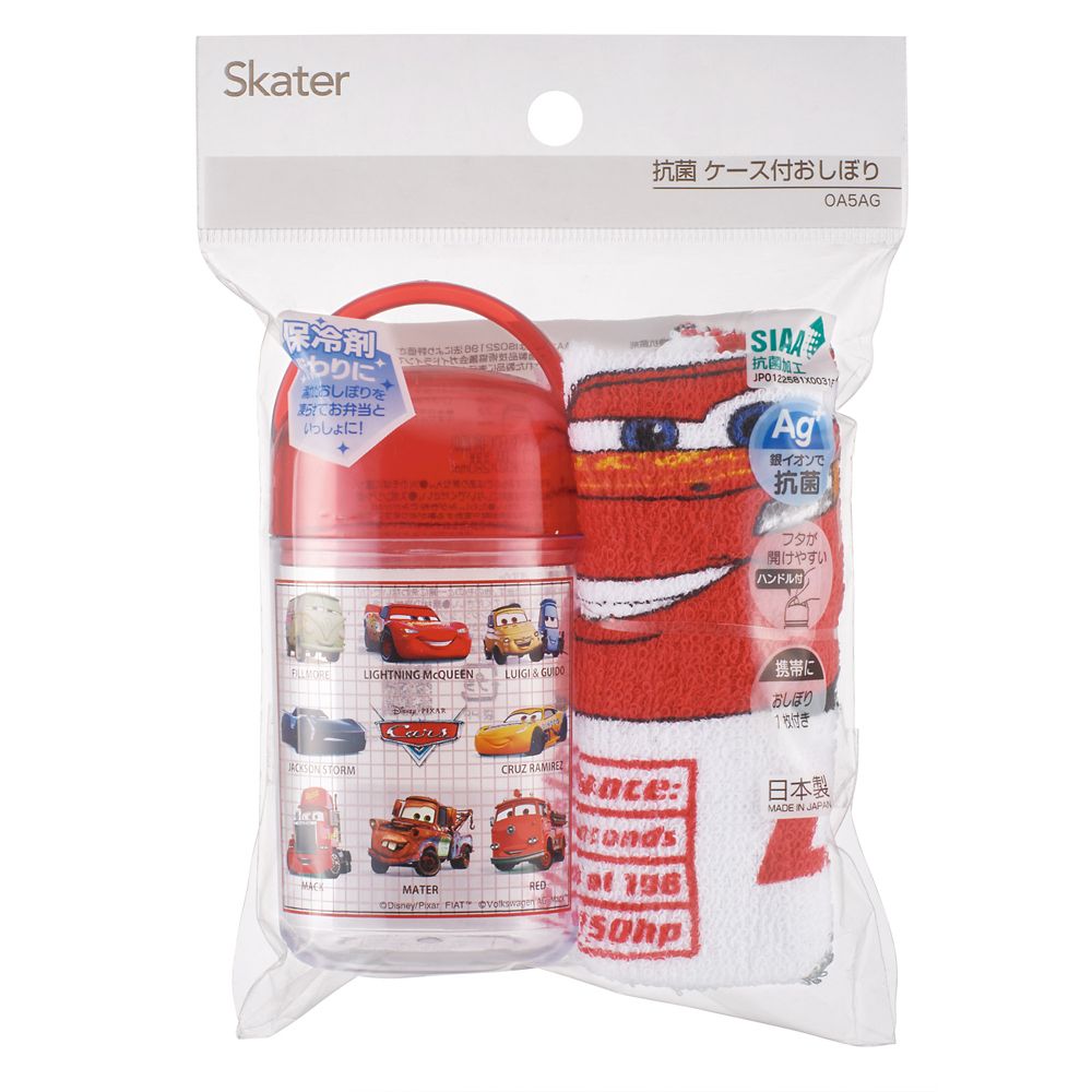 スケーター　抗菌ケース付おしぼり  カーズ２５／OA5AG_689215