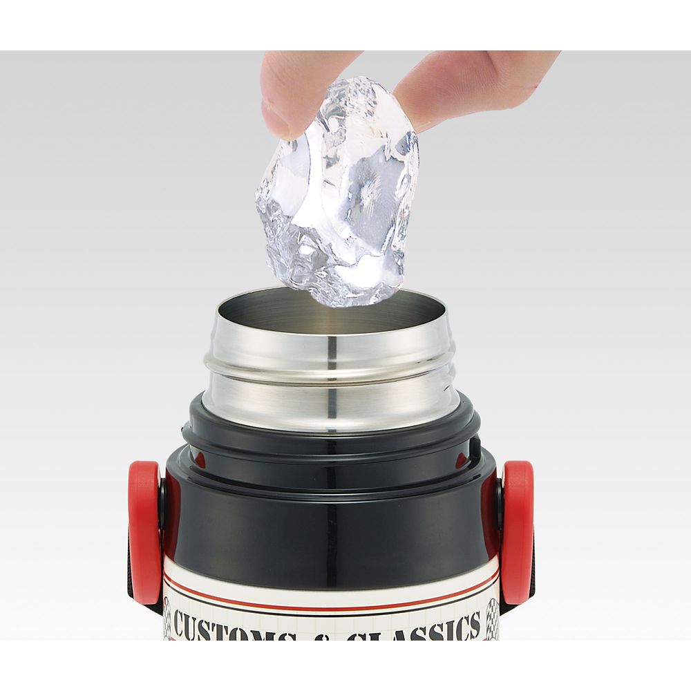 超軽量　直飲みコップ飲み兼用　２ＷＡＹステンレスボトル  カーズ２５／SKDC4_689246／スケーター