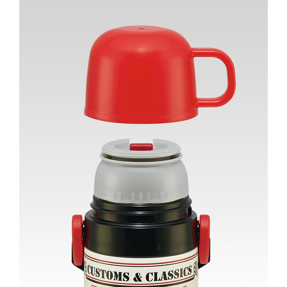 超軽量　直飲みコップ飲み兼用　２ＷＡＹステンレスボトル  カーズ２５／SKDC4_689246／スケーター