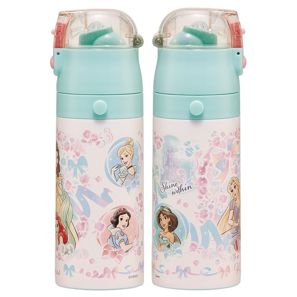 子供用　コップ飲みストロー飲み　２ＷＡＹステンレスボトル  プリンセス２５／SKCP3_690105／スケーター