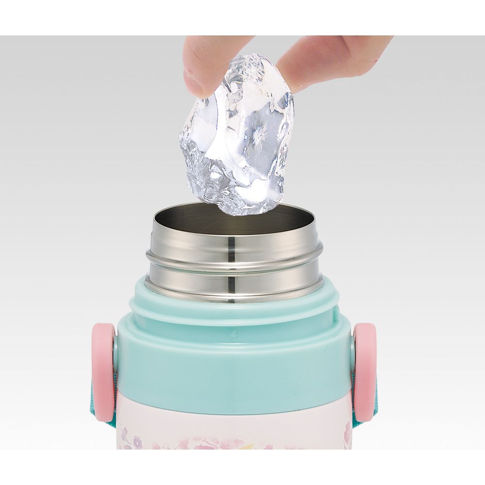 子供用　コップ飲みストロー飲み　２ＷＡＹステンレスボトル  プリンセス２５／SKCP3_690105／スケーター