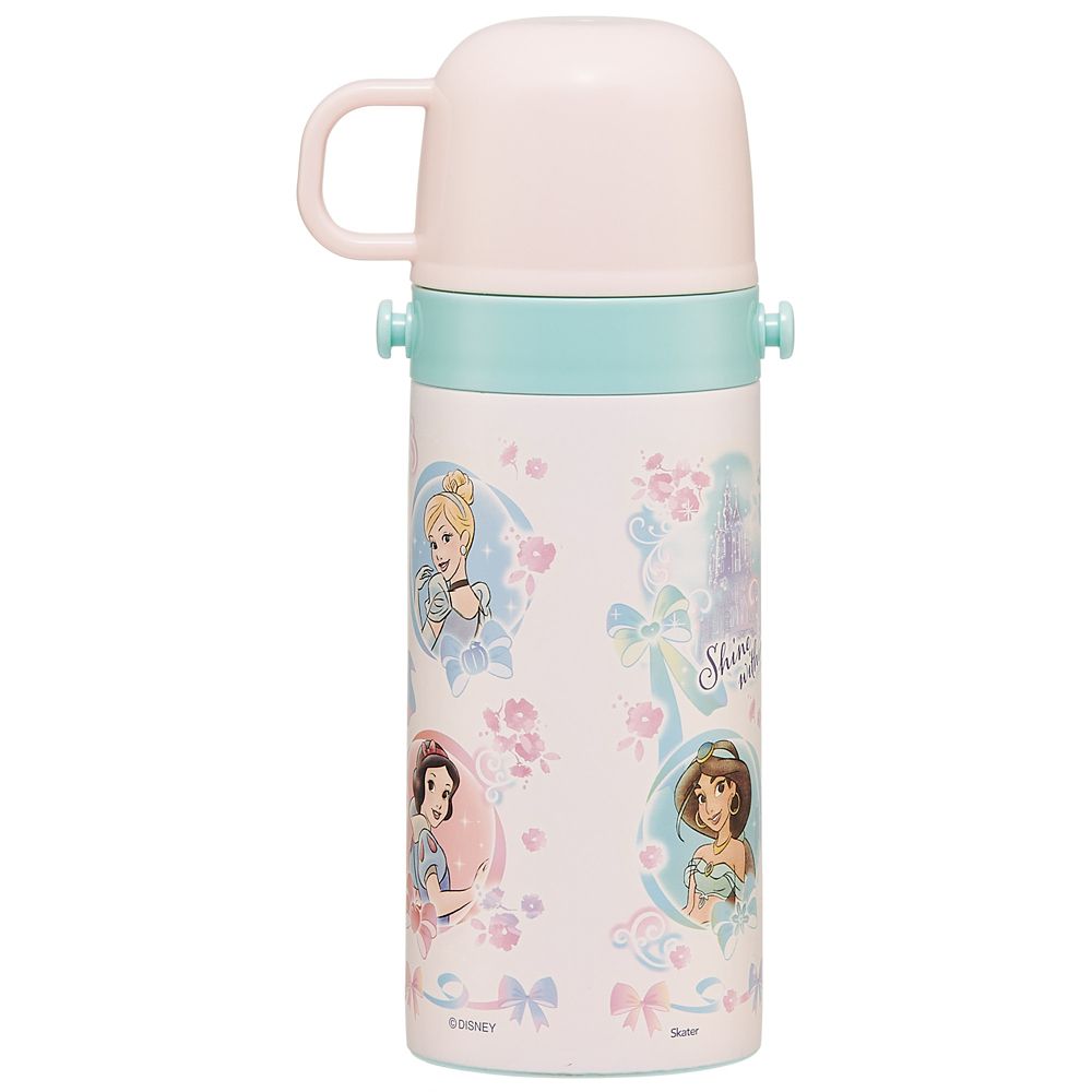 子供用　コップ飲みストロー飲み　２ＷＡＹステンレスボトル  プリンセス２５／SKCP3_690105／スケーター