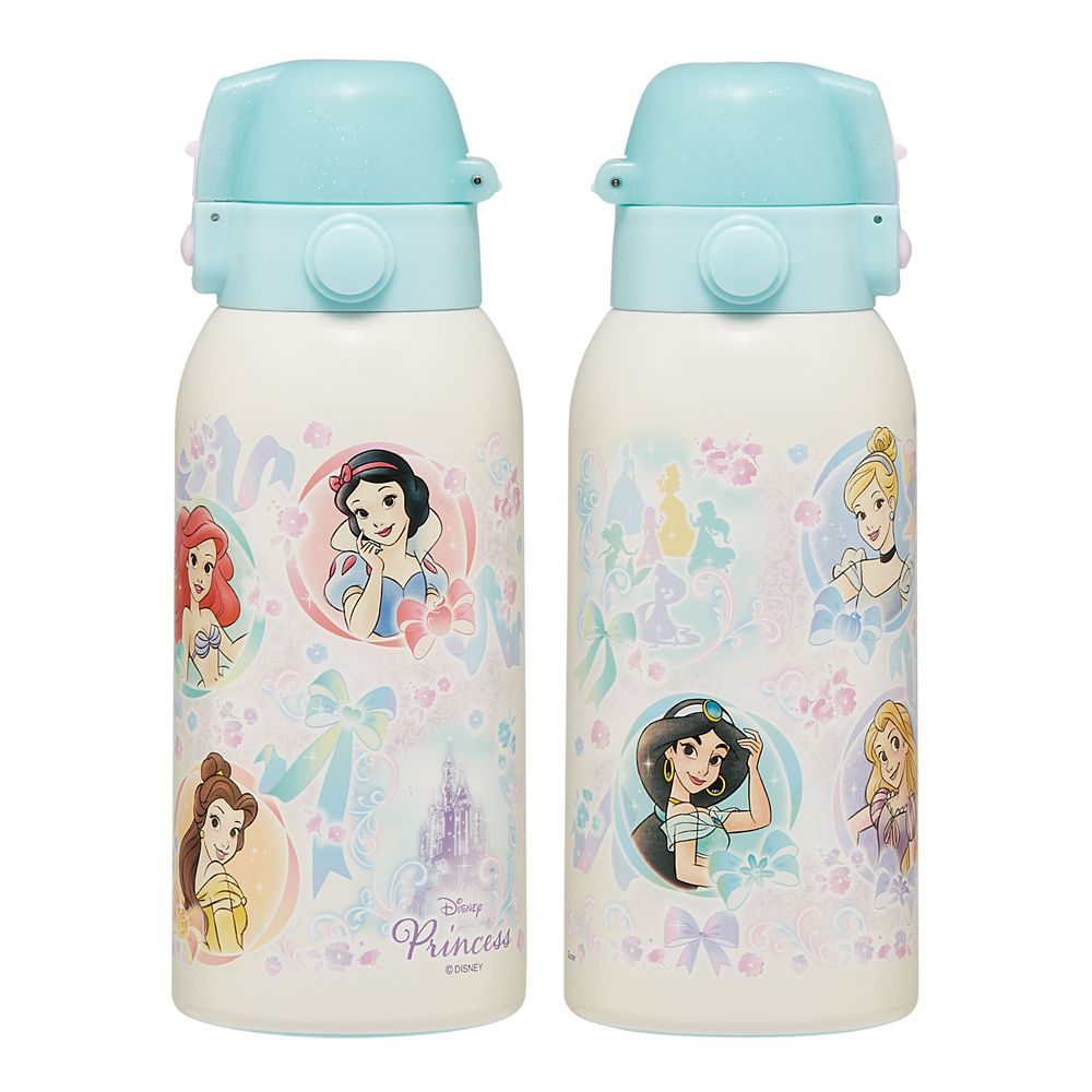 スケーター(Skater) 子供用 ステンレス 水筒 直飲み 600ml 子供に優しい軽量タイプ プリンセス 25 女の子 保冷専用 waterbottle スポーツボトル キッズ こども 水瓶 STCH6_69012