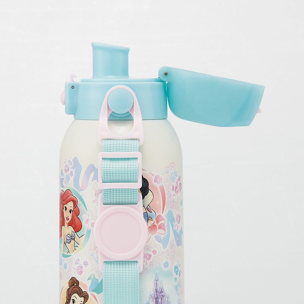 スケーター(Skater) 子供用 ステンレス 水筒 直飲み 600ml 子供に優しい軽量タイプ プリンセス 25 女の子 保冷専用 waterbottle スポーツボトル キッズ こども 水瓶 STCH6_69012