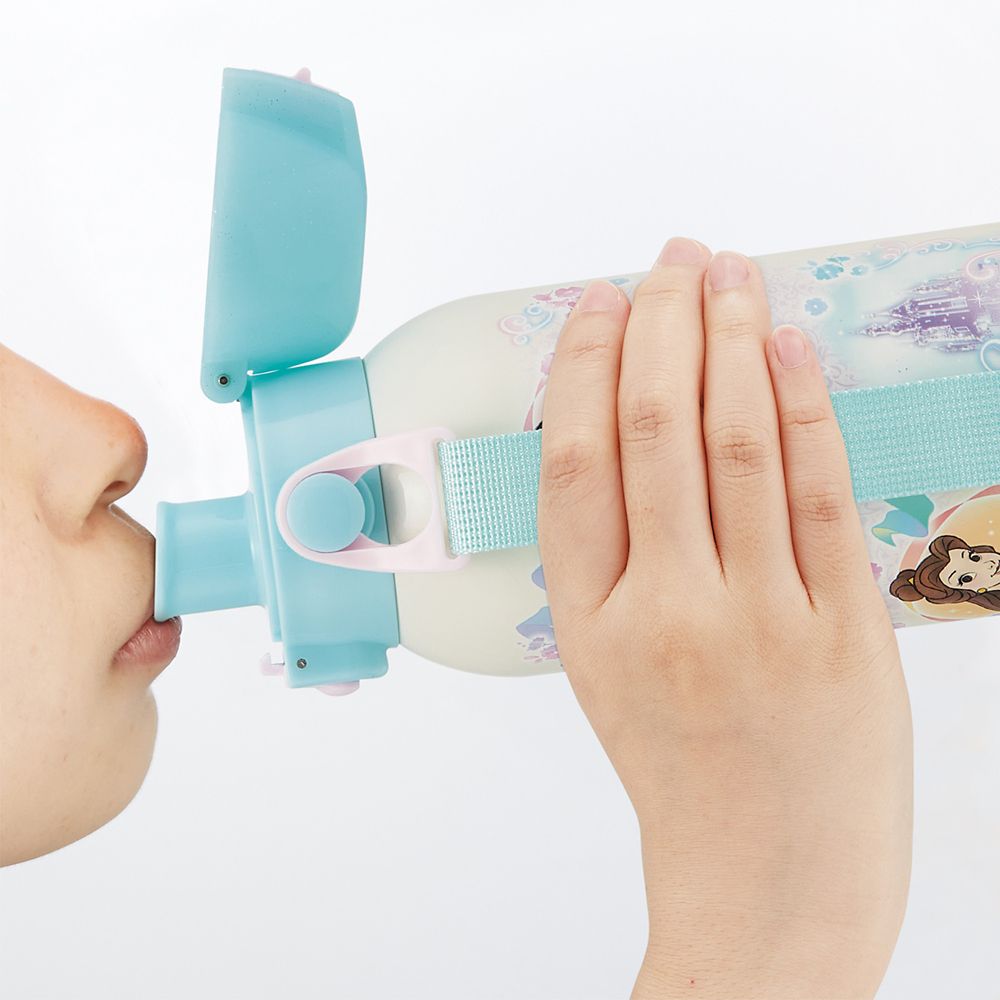 スケーター(Skater) 子供用 ステンレス 水筒 直飲み 600ml 子供に優しい軽量タイプ プリンセス 25 女の子 保冷専用 waterbottle スポーツボトル キッズ こども 水瓶 STCH6_69012