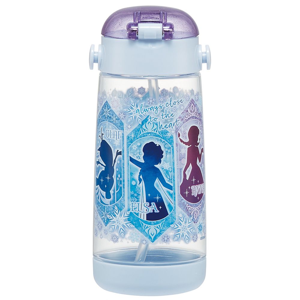 ワンプッシュストローボトル  アナと雪の女王２５／PDSH5_690259／スケーター