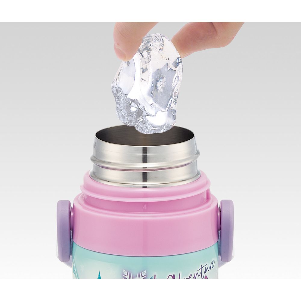 子供用　コップ飲みストロー飲み　２ＷＡＹステンレスボトル  アナと雪の女王２５／SKCP3_690341／スケーター