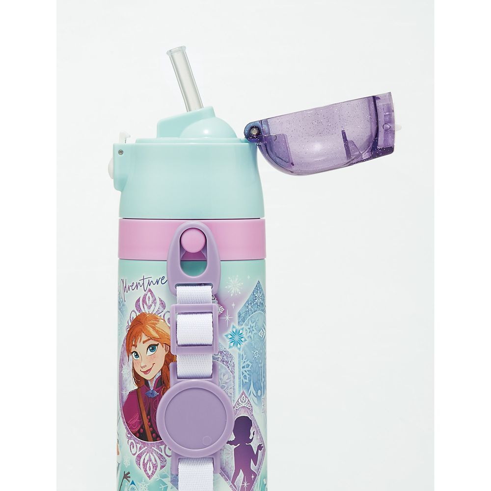 子供用　コップ飲みストロー飲み　２ＷＡＹステンレスボトル  アナと雪の女王２５／SKCP3_690341／スケーター