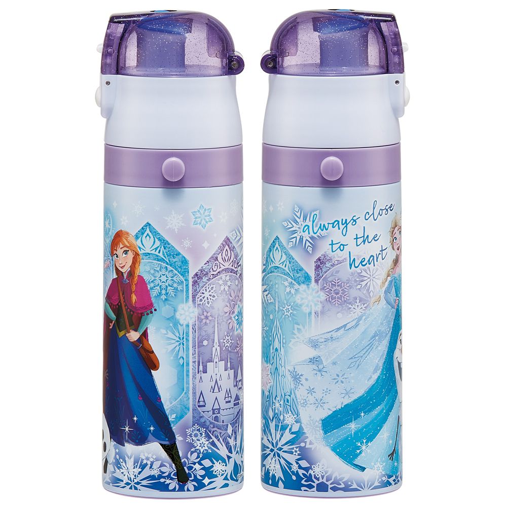 超軽量　直飲みコップ飲み兼用　２ＷＡＹステンレスボトル  アナと雪の女王２５／SKDC4_690358／スケーター
