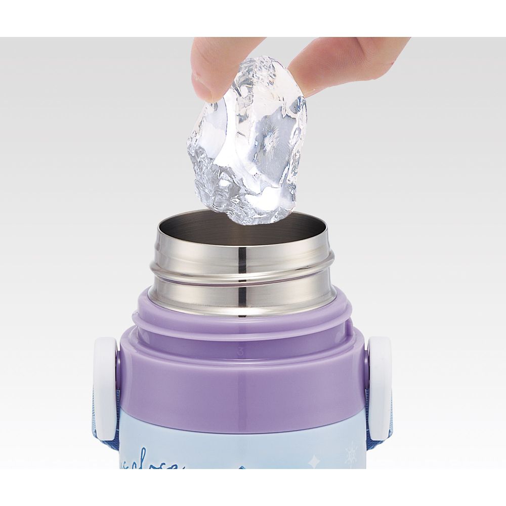 超軽量　直飲みコップ飲み兼用　２ＷＡＹステンレスボトル  アナと雪の女王２５／SKDC4_690358／スケーター