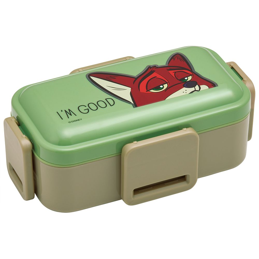 スケーター　抗菌２段ふわっと弁当箱  ズートピア／ニック／PFLW4AG_693045