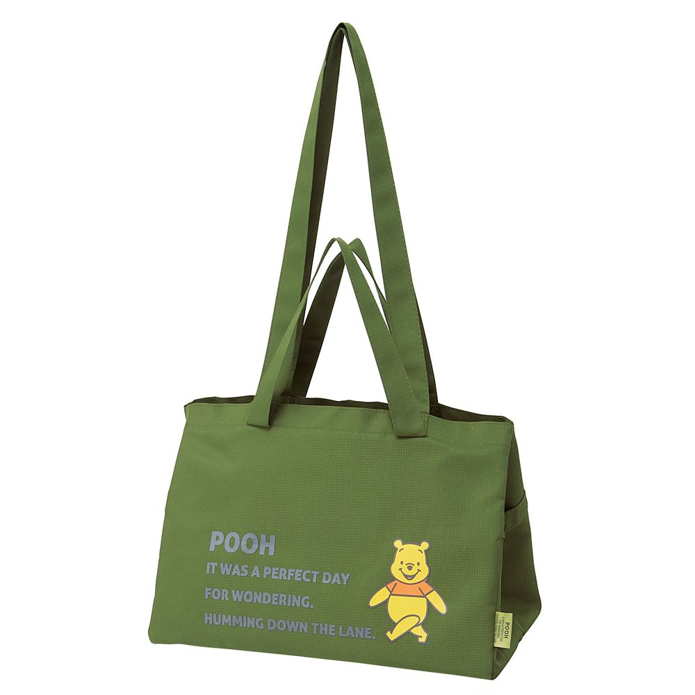 スケーター(Skater) サイドベルト付 レジ カゴ バッグ 40&times;28&times;26cm 保冷 くまのプーさん KBR28_69371