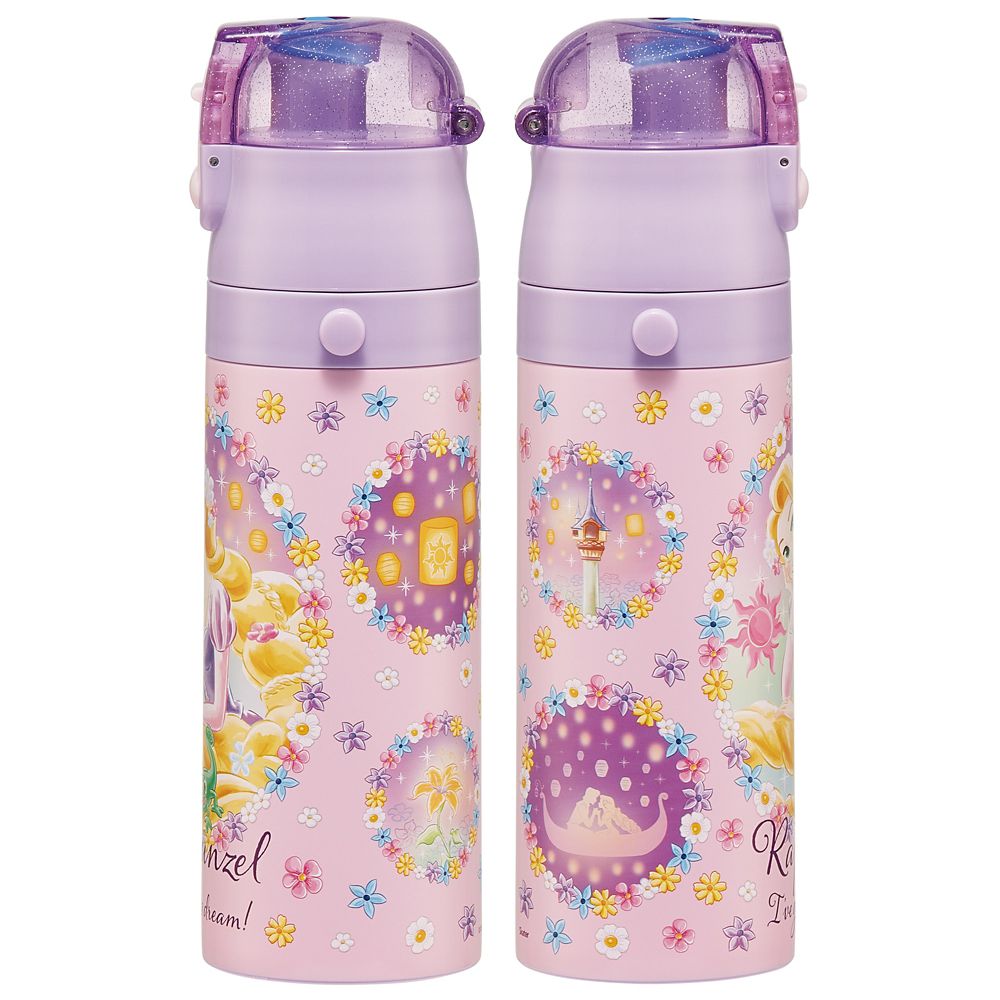 超軽量　直飲みコップ飲み兼用　２ＷＡＹステンレスボトル  ラプンツェル２５／SKDC4_694769／スケーター