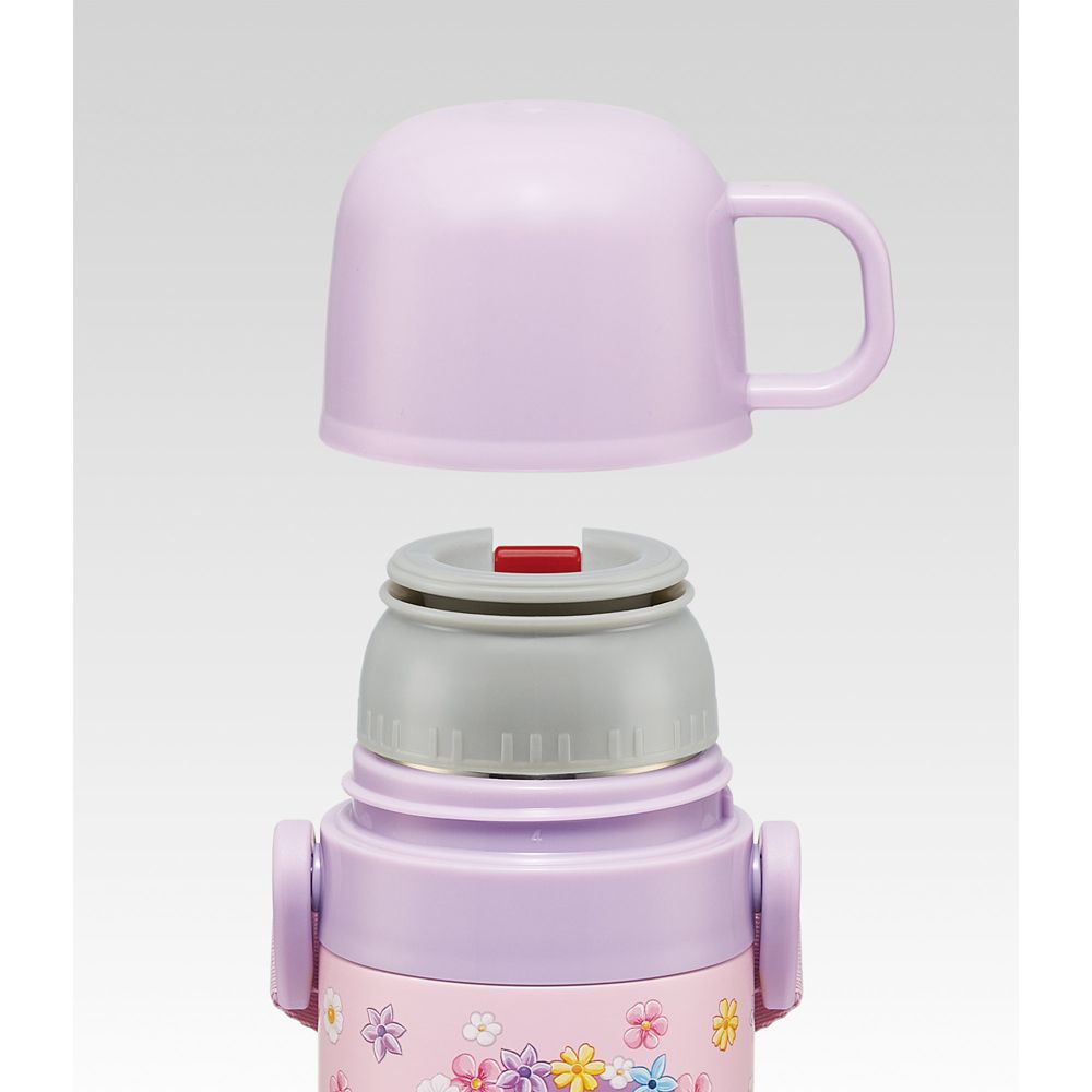 超軽量　直飲みコップ飲み兼用　２ＷＡＹステンレスボトル  ラプンツェル２５／SKDC4_694769／スケーター