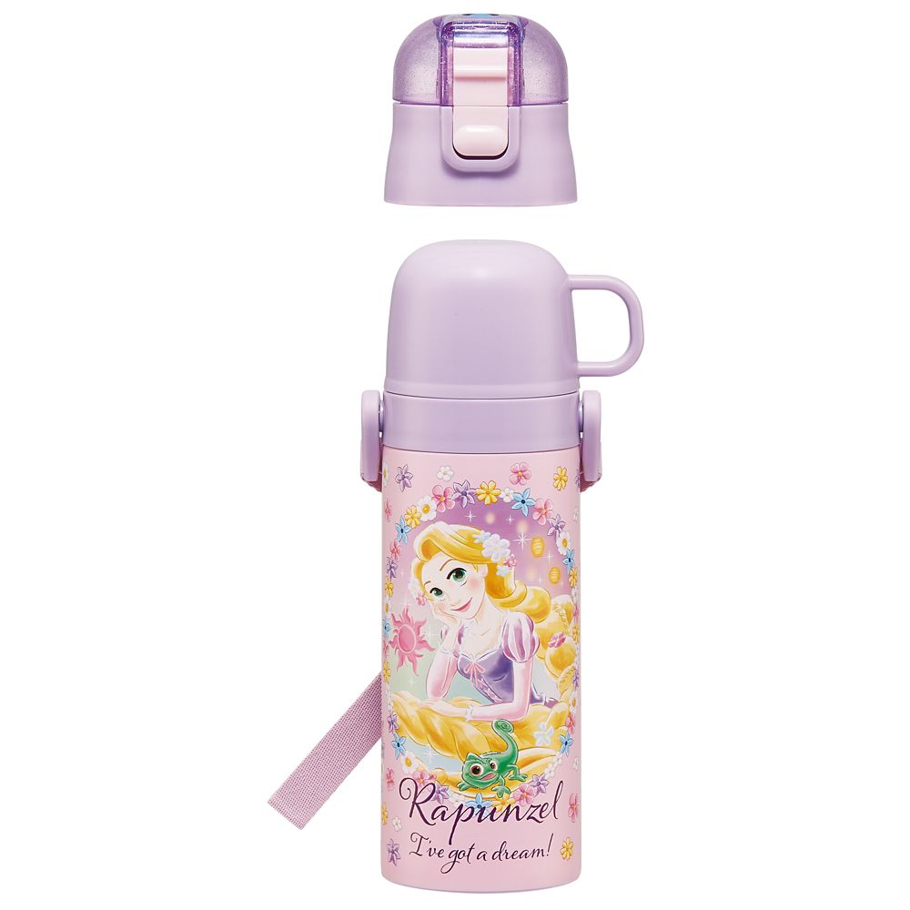 超軽量　直飲みコップ飲み兼用　２ＷＡＹステンレスボトル  ラプンツェル２５／SKDC4_694769／スケーター