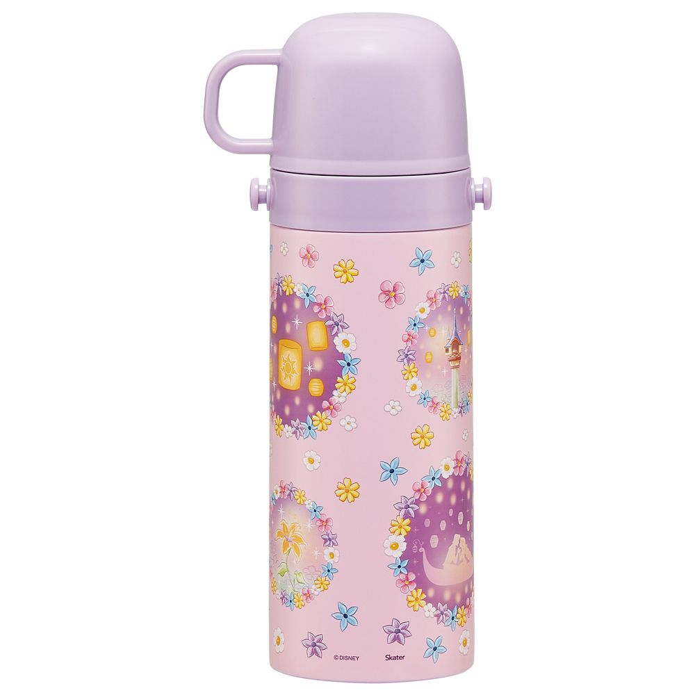 超軽量　直飲みコップ飲み兼用　２ＷＡＹステンレスボトル  ラプンツェル２５／SKDC4_694769／スケーター