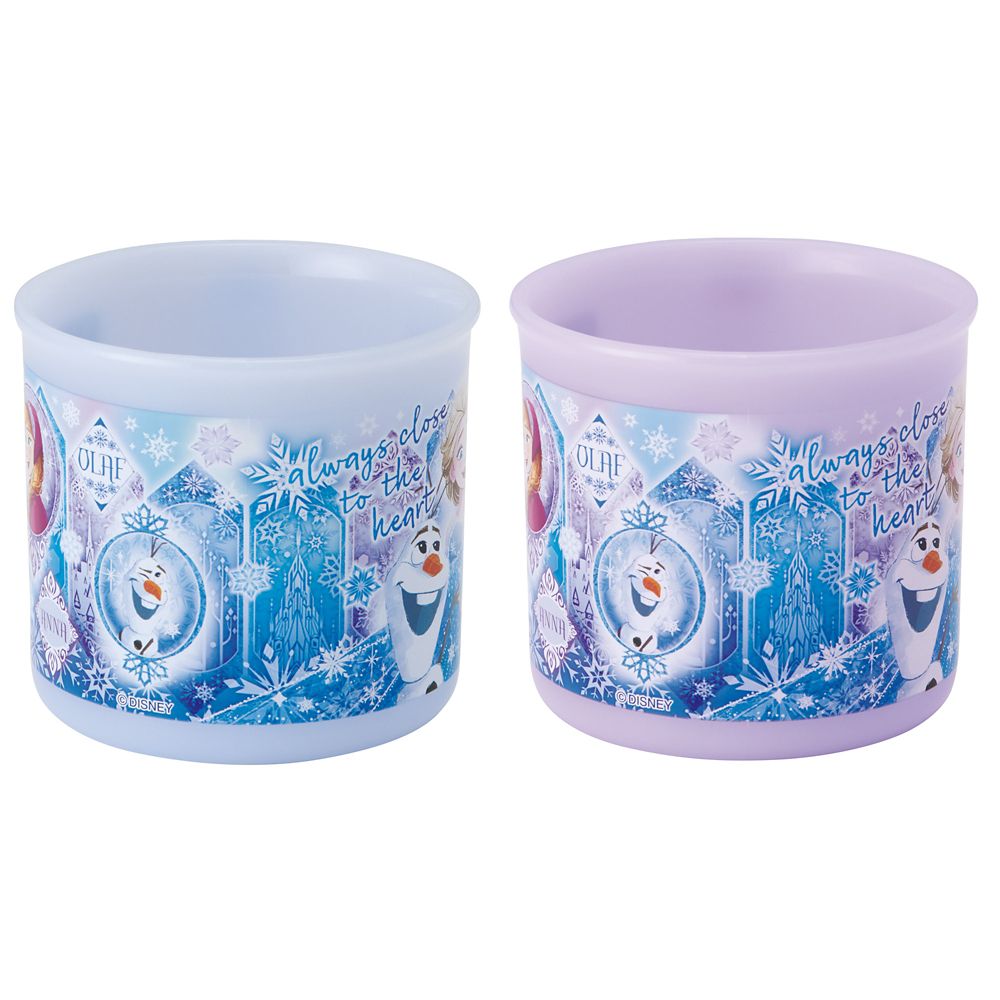 スケーター　抗菌プラコップ２Ｐ  アナと雪の女王２５／KE5AAGW_697098