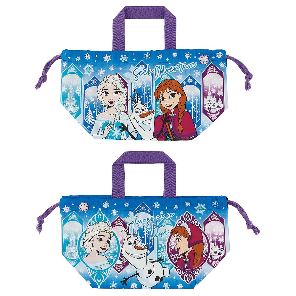 ランチ巾着（２Ｐ）  アナと雪の女王２５／KB7W_697210／スケーター