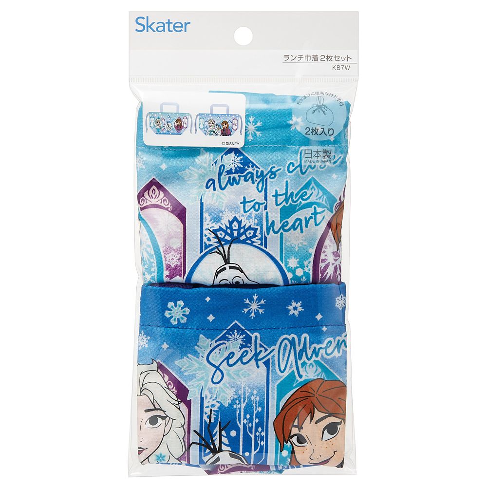 ランチ巾着（２Ｐ）  アナと雪の女王２５／KB7W_697210／スケーター