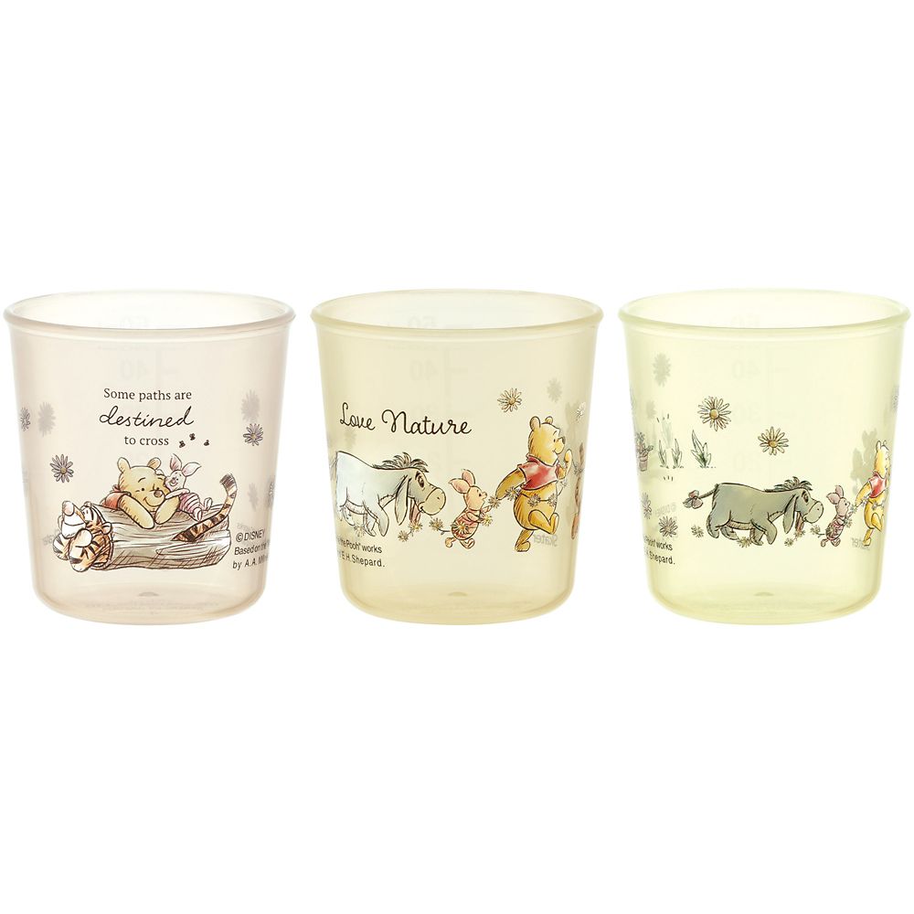 ミニコップ３Ｐ  くまのプーさん ピクニック／BCUP1AG_697319／スケーター