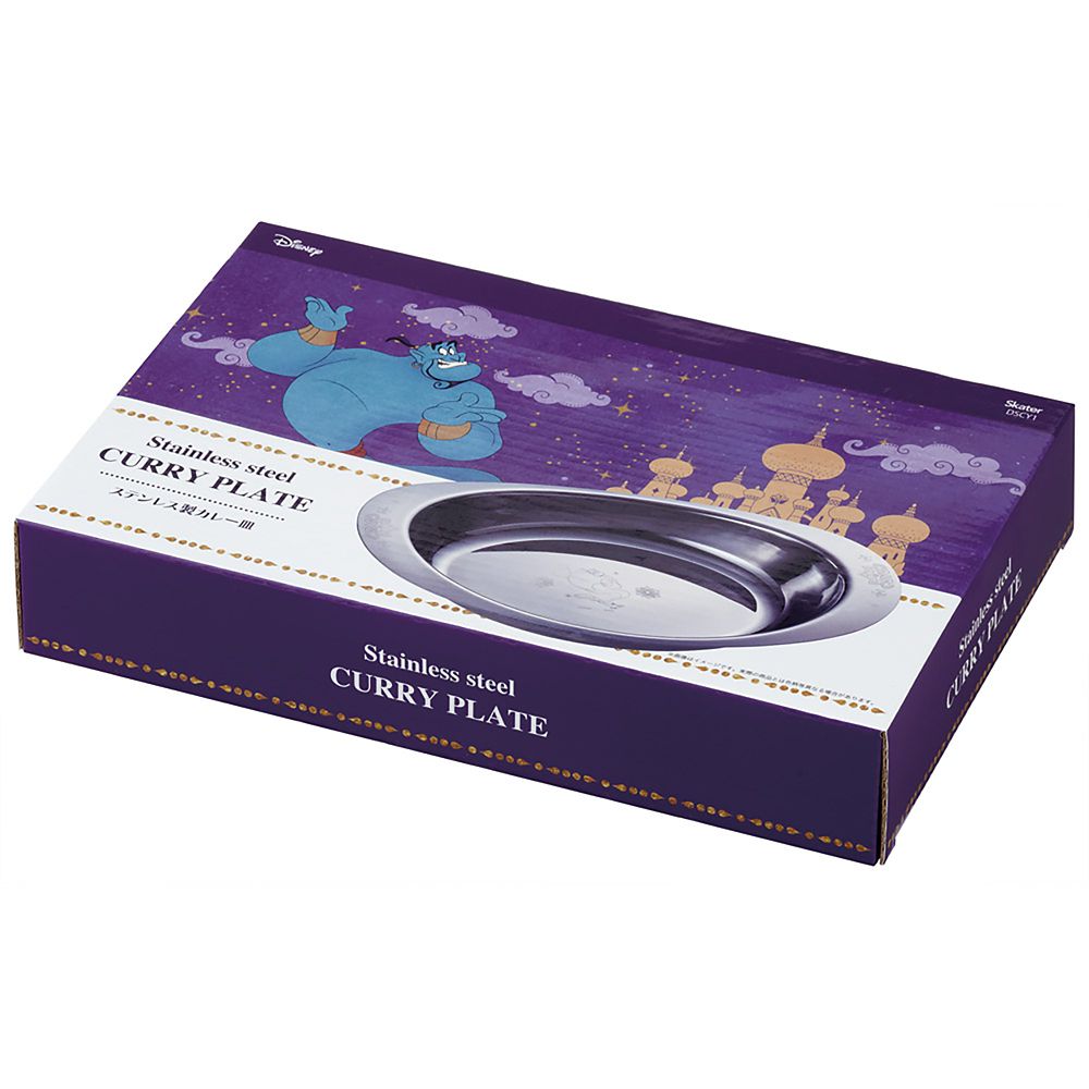 カレープレート 皿 ステンレス 容器 カレー専用 食洗機対応 アラジン ジーニー スケーター DSCY1_70592
