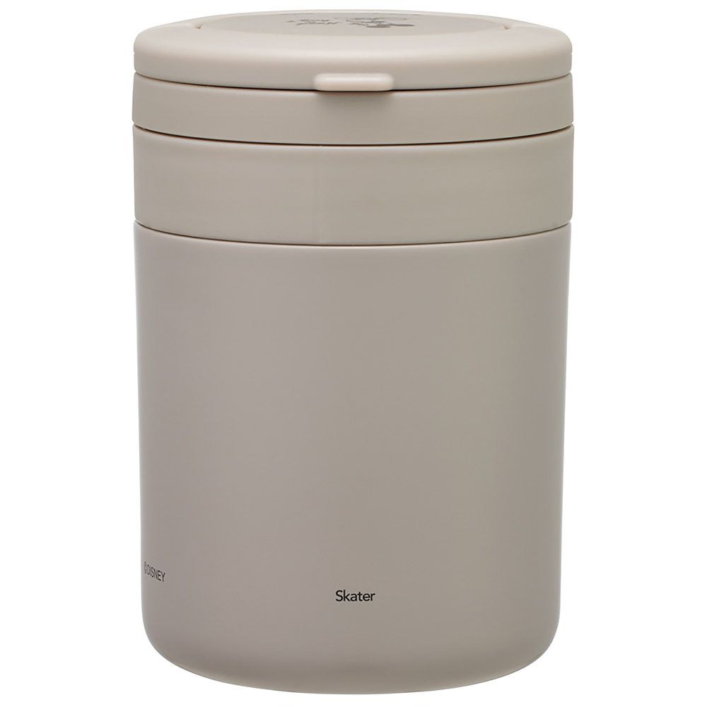 保温 保冷 スープジャー 300ml 折りたたみハンドル付 ミッキーマウス シンプルロゴ スケーター LJFO3_70896