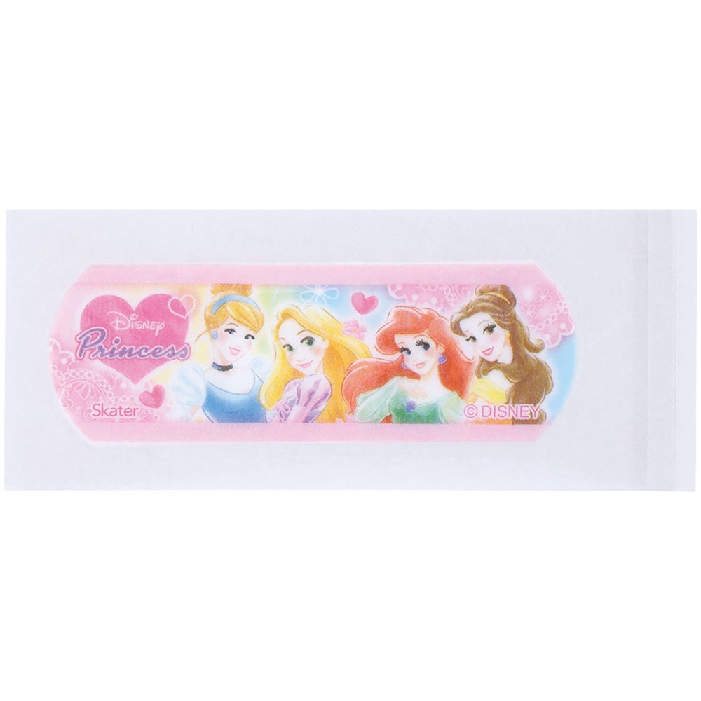 スケーター(Skater) 伸びる ばんそうこう 絆創膏 Mサイズ 20枚 防水 跡が残りにくい ディズニープリンセス 女の子 QQBG2_70922