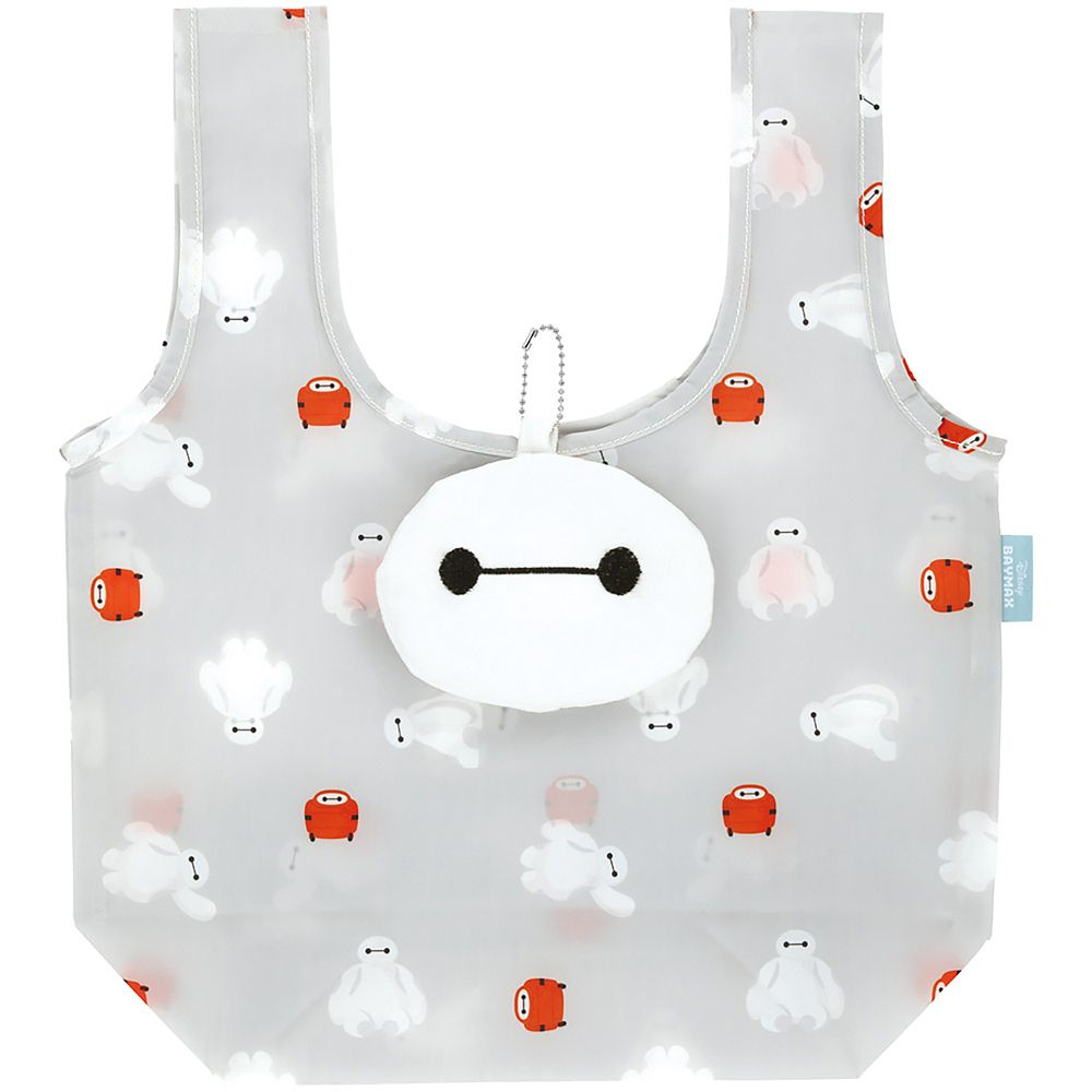 トートバッグ 折りたたみ バッグ ぬいぐるみ ポケッタブル ベイマックス スケーター_KNOT1_70958