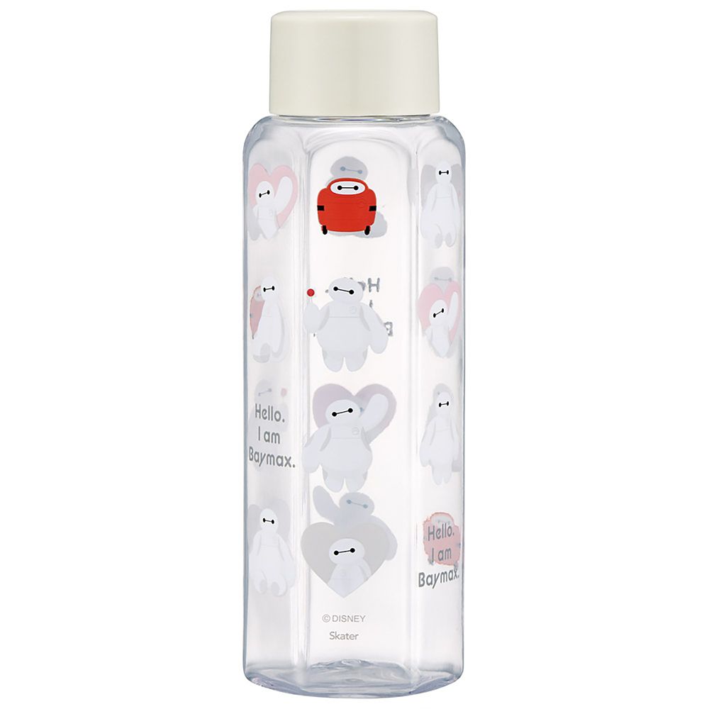 水筒 六角形 直飲み プラスチック ブローボトル 軽量 350ml ベイマックス sweet スケーター_PDH4_71614